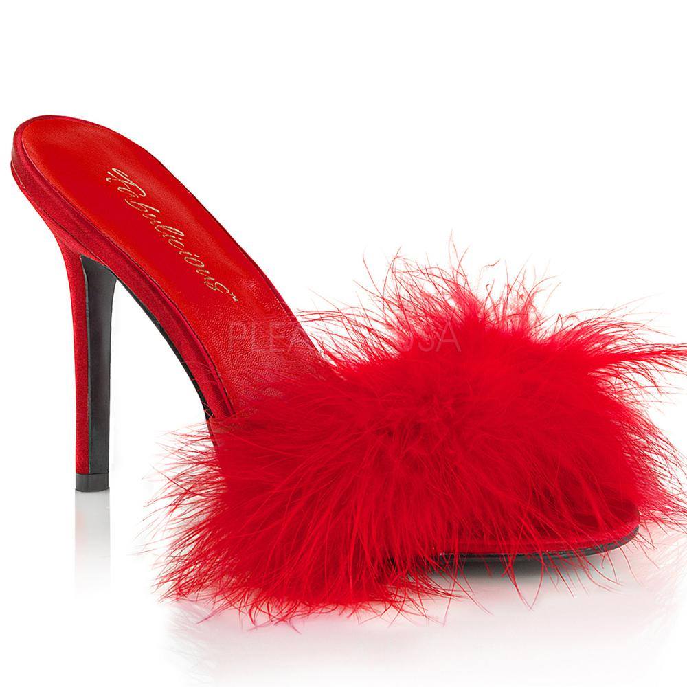 Fabulicious - CLASSIQUE01F Mules with heel - Red Product image